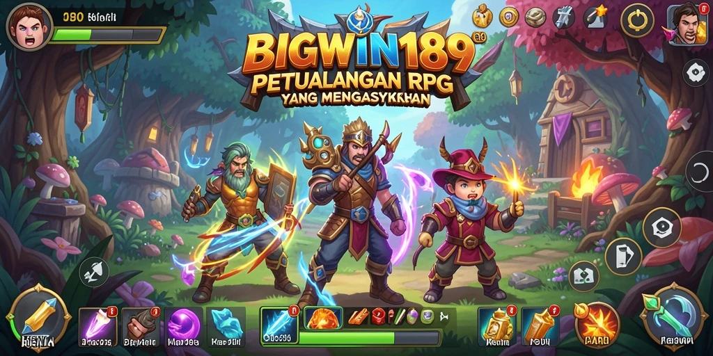 Tampilan menarik dari gameplay RPG yang mengasyikkan.