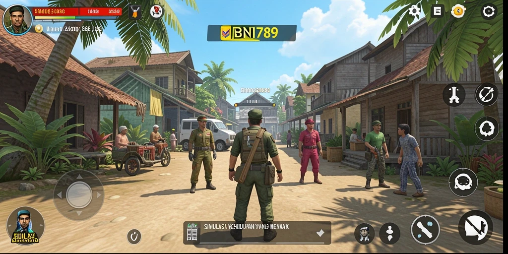 Screenshot dari gameplay BNI789 yang menampilkan pengalaman simulasi yang menarik.