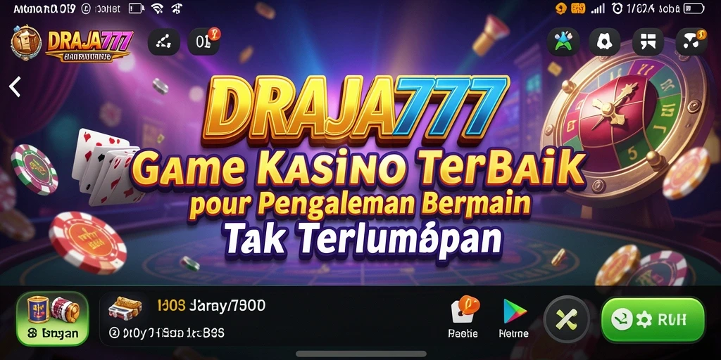 Tampilan gameplay DRAJA777 yang penuh warna dan menarik.