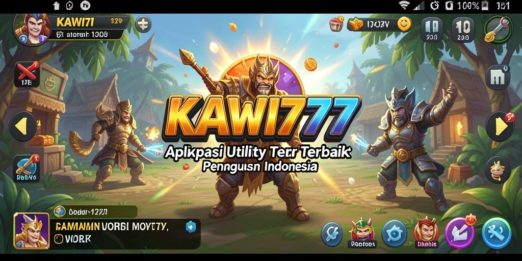 Tampilan antarmuka dan fitur utama KAWI777 yang praktis.