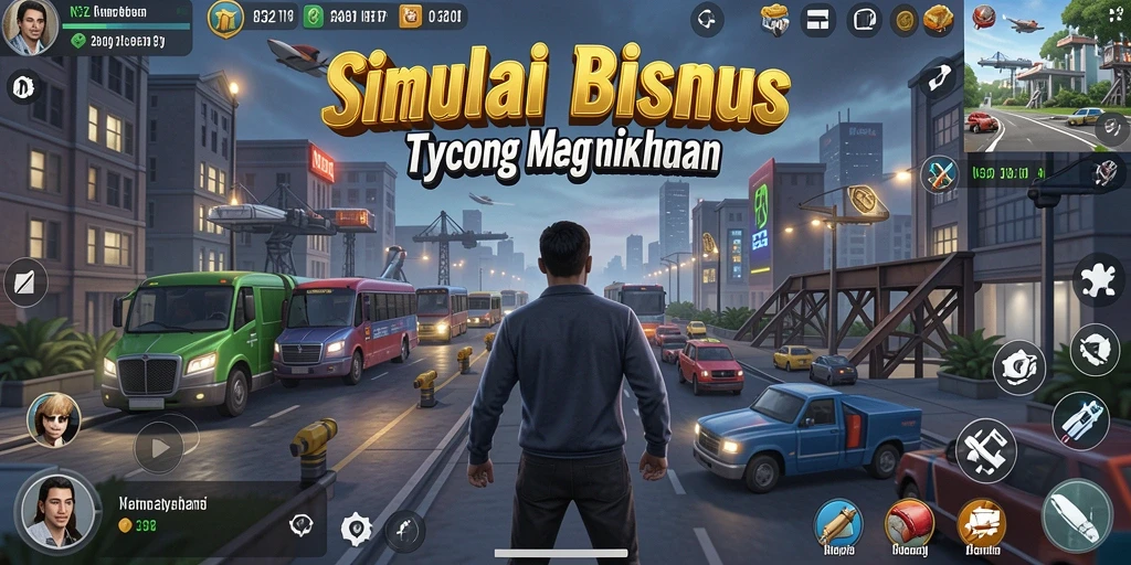 Tampilan gameplay N32 yang seru dan interaktif di dunia Tycoon.