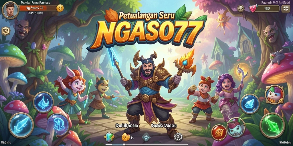 Gameplay petualangan seru dalam NGASO77 yang penuh tantangan.