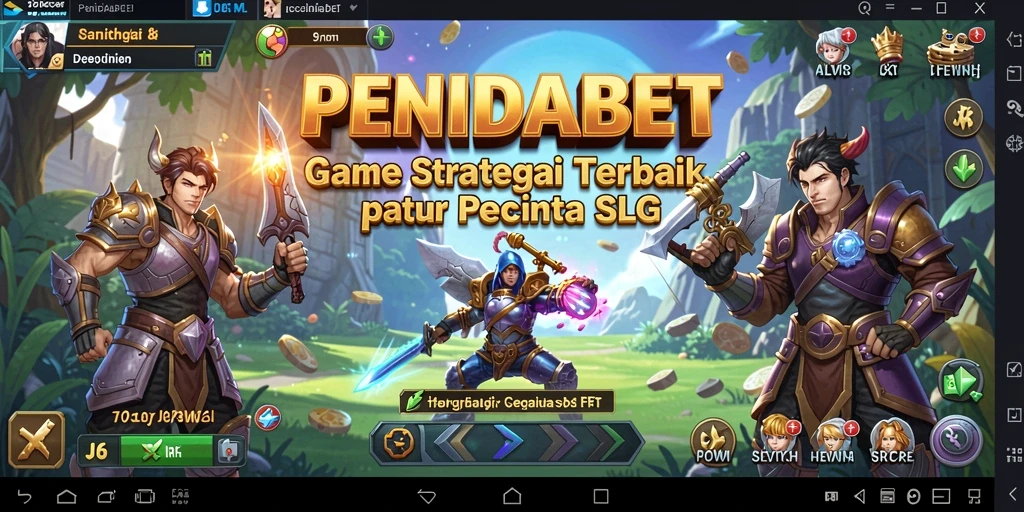 Tangkapan layar PENIDABET menampilkan pertempuran taktis yang seru.