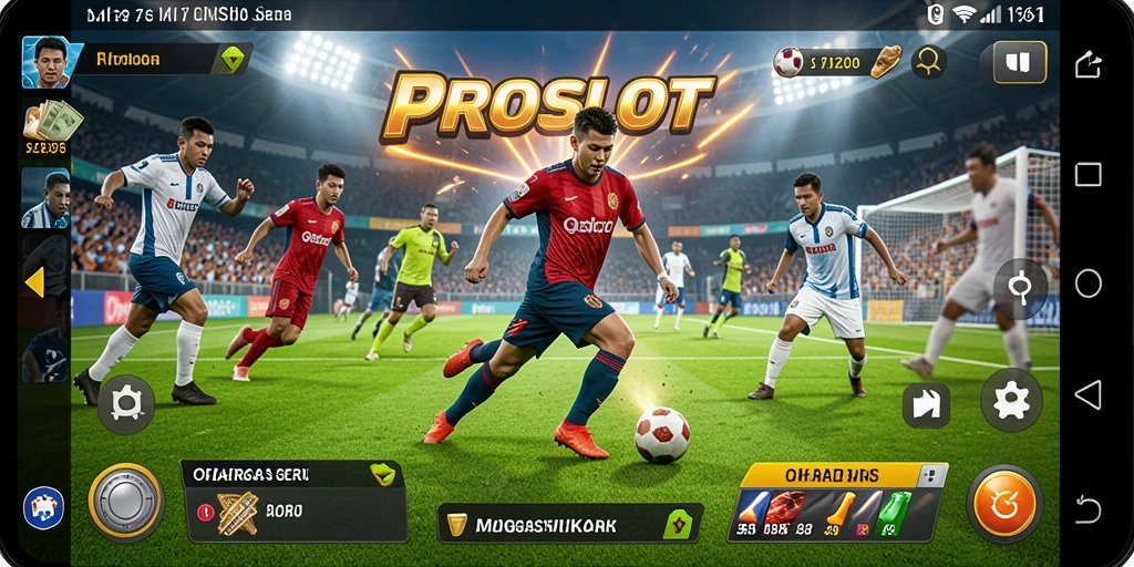 Tampilan gameplay <strong>PROSLOT</strong> yang seru dan dinamis.