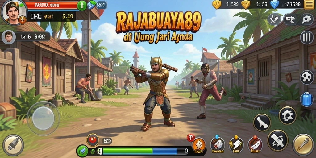 Tampilan gameplay menarik dari RAJABUAYA89 yang penuh aksi.