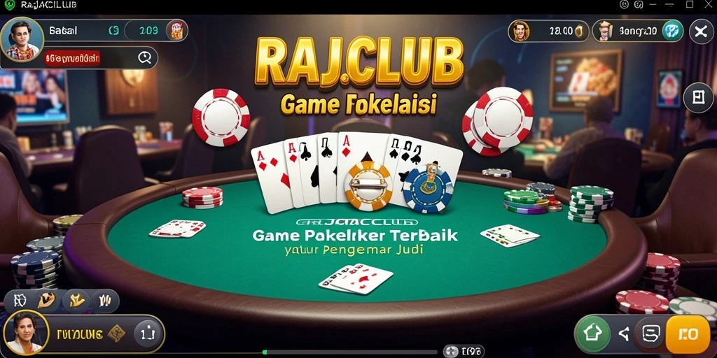 Tampilan gameplay seru di RAJACLUB dengan banyak pemain aktif.