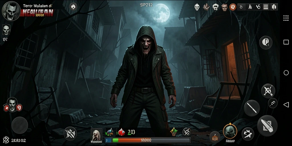Screenshot menampilkan momen mencekam dalam gameplay SP212.