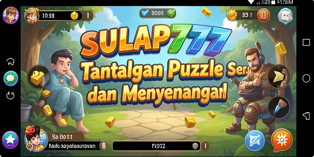 Screenshot gameplay SULAP777 menampilkan tantangan puzzle yang menarik.