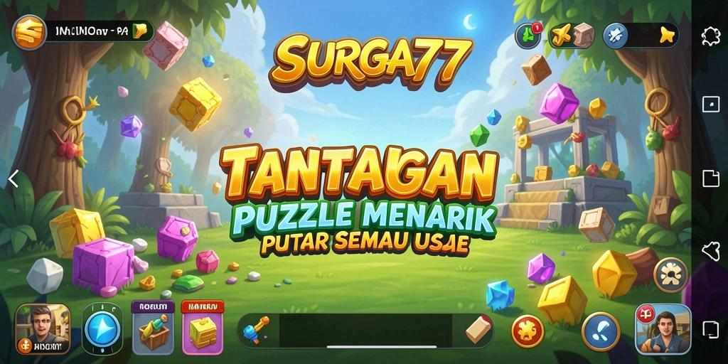 Tampilan gameplay SURGA77 yang mengasyikkan dan penuh tantangan.